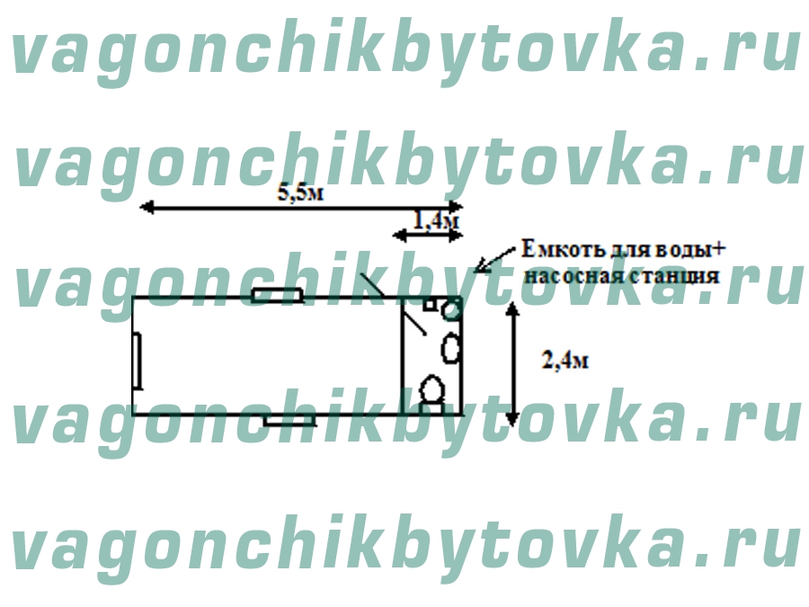 КПП (Контрольно-пропускной пункт) из БК 5м